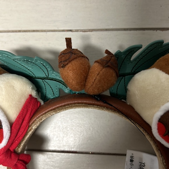 Disney Chip And Dale Mickey Ears Loungefly Headband NWT - Picture 4 of 11